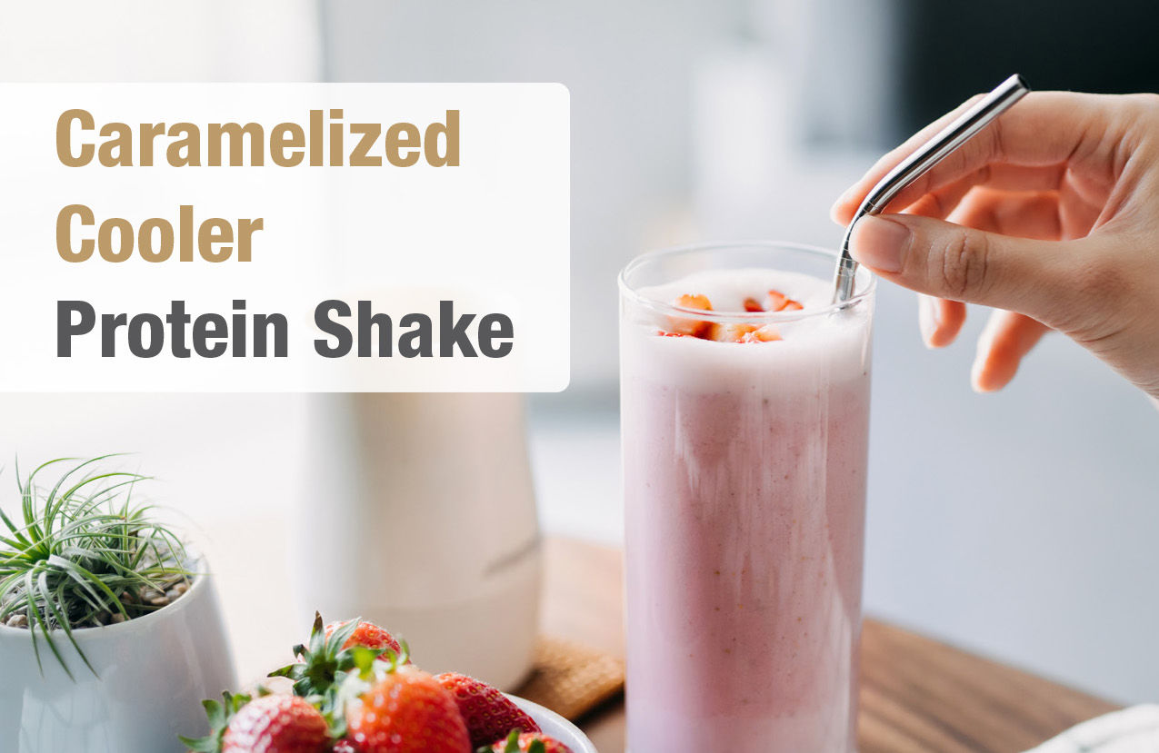 This shake will help you create your own island paradise with its delicious taste of the tropics in every sip.